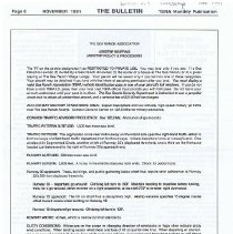 Airstrip Briefing (Airstrip Policy and Procedure) and update by Tom Osborne.