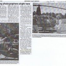 Flying Photographers alight here, ICO article June 24, 2005.