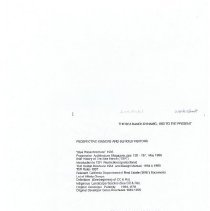 Sea Ranch Dynamic 1963-Present