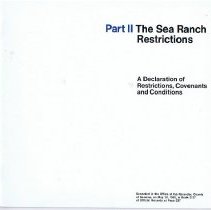 Part II The Sea Ranch Restrictions