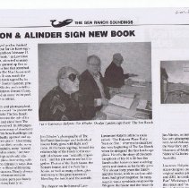 Lyndon & Alinder sign new book