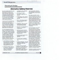 Alternative Building Materials