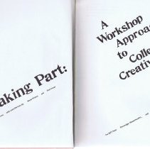 Taking Part: A workshop approach to collective creativity