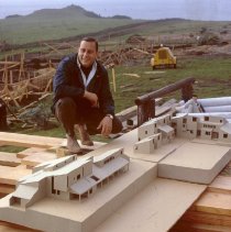 Louise McLane with model