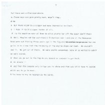 Interview between Wells and Richardson