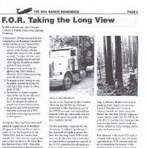 F.O.R. taking the long view