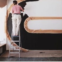 Stockholm graphic in process