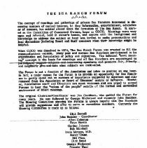 The Sea Ranch Forum 1992