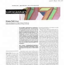 Supergraphics by Monica Yoldi Lopez