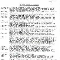 Sea Ranch History: A Chronology