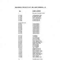 Turnbull Sea Ranch Projects