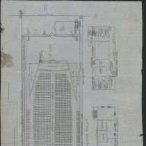 MAP OF THE SAYRE THEATRE LOT AND BUILDING