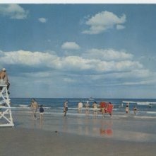 lifeguard station monitoring bathers