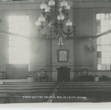 First Baptist Church interior