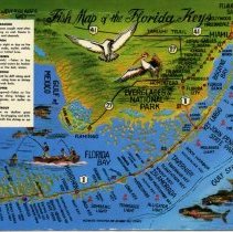 Fish Map of Florida Keys