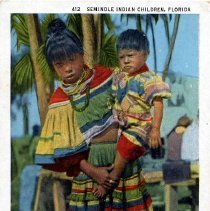 Seminole Indian children