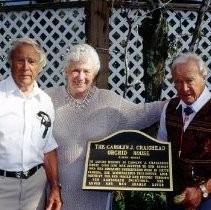 CCM Orchid house dedication