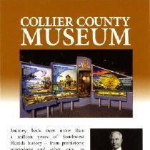 Collier County Museum at Government Center brochure