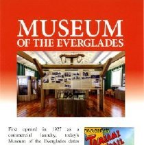 Museum of the Everglades brochure