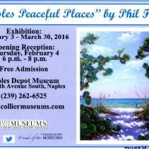 Dream State by Lily Prince exhibit, Naples Peaceful Places by Phil Fisher e