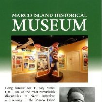 Marco Island Historical Museum brochure