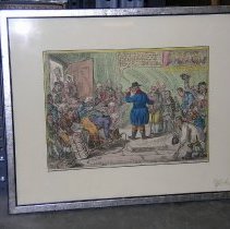 [An Old English Gentleman Pesterd by Servants Wanting Places]