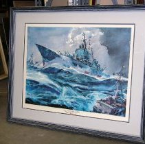 USS Long Beach C.G. (N) g., Nuclear Guided Missal Cruiser