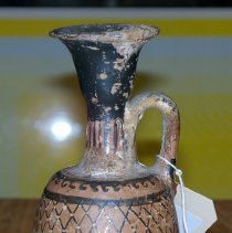 [Black-figure Net Lethykos] #1/ Perfume and Unguent Holder