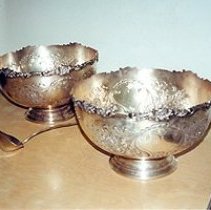 [Punch Bowls (2) and Ladle]