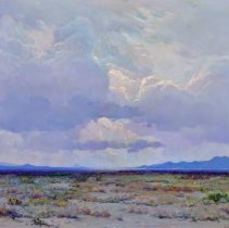 Desert Twilight [Approaching Storm]