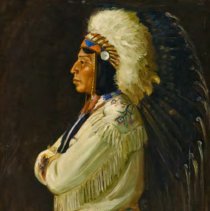 Chief Bullchild (Blackfeet Indian Chief)