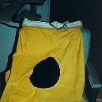 [Signal Flag - Yellow Field, Black Dot]