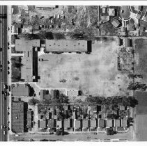 Russell Elementary School, Aerial View, Nov. 18, 1949