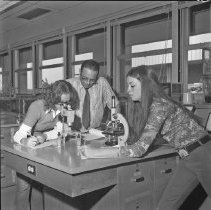 Hamilton High School Activities, Science Class, 1972