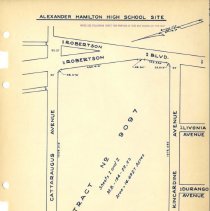 Alexander Hamilton High School Site Map, Part 1