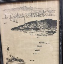 Oakland-San Francisco Bay Bridge from the Air