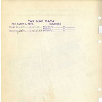 Franklin High School Resubdivided Portion Map, Dec. 1, 1928-Dec. 4, 1928
