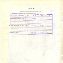 Franklin High School Site Map with Tract Expansion, Dec. 29, 1964, Revised 