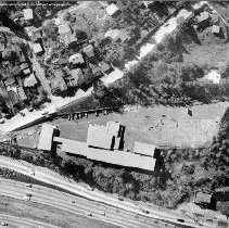 Valley View Elementary School, Aerial View, February 1 1956