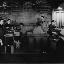 Commercial activities, Los Angeles High School. 1899.