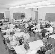 White Junior High School Interior, Agriculture Classroom, 1957