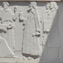 [Relief of historically important scientists, mathematicians, physicists, chemists, engineers, astronomers and philosophers]