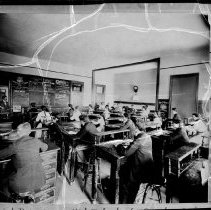 Commercial activities, Los Angeles High School. 1899.