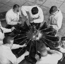 Washington High School activities.  Airplane mechanics.