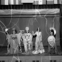 Rowan Ave. school activities.  Pan-American pageant.