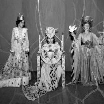 Rowan Ave. school activities.  Pan-American pageant.