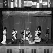 Rowan Ave. school activities.  Pan-American pageant.