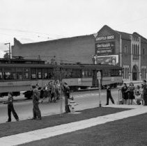 Virgil junior high school activities.  Club leaders act as crossing guards.