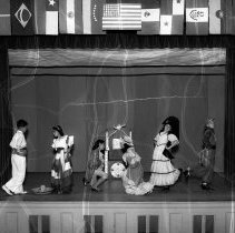 Rowan Ave. school activities.  Pan-American pageant.