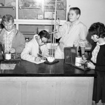 Gifted children participate in various activities at Berendo Jr. High Schoo